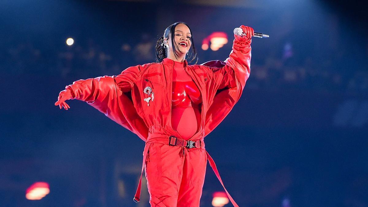 Presentación de medio tiempo del Super Bowl de Rihanna embarazada